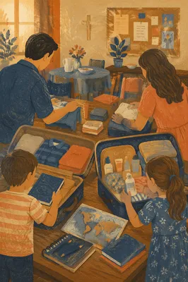 Missionary Family Packing for Overseas Ministry