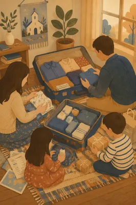Missionary Family Packing for Overseas Ministry