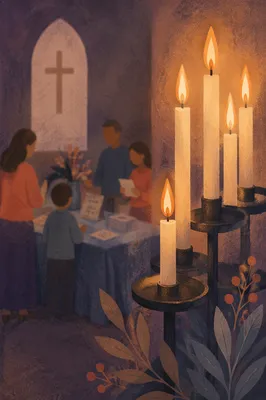 Candlelight at Missions Fundraiser Gathering