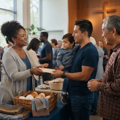 Community Fundraiser in Bright Fellowship Hall