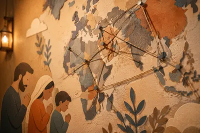 Church Missions Prayer Map With Pins
