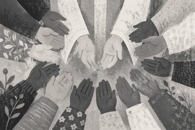 Missions Sending Prayer Circle in Church