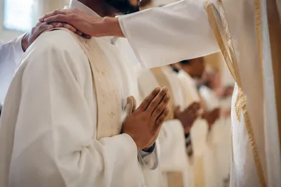Missions Sending Prayer with Laying Hands