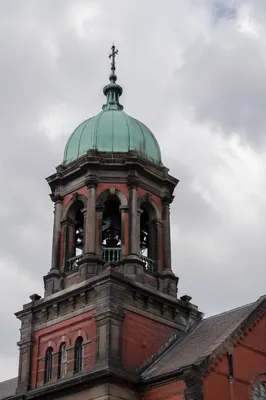 Modern Church Bell Tower Exterior