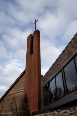 Contemporary Church Bell Tower Exterior