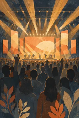 Radiant Megachurch Worship Stage Lights