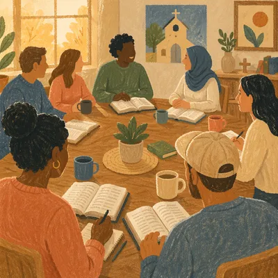 Multicultural Bible Study Around Open Scriptures