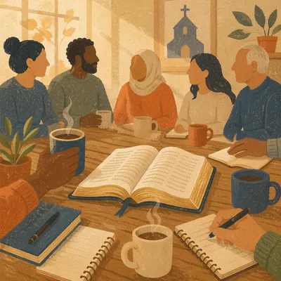 Multicultural Bible Study in Warm Fellowship