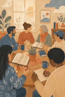 Multicultural Bible Study in Warm Fellowship