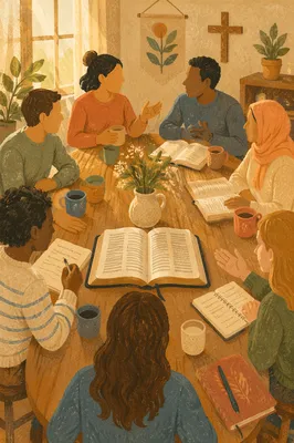 Multicultural Bible Study Around Open Scriptures