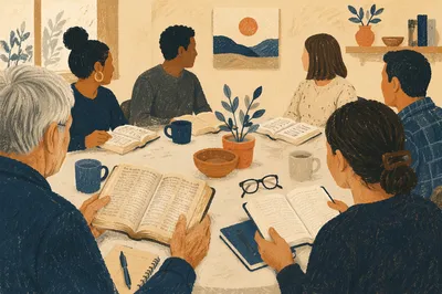 Multicultural Bible Study Around the Table