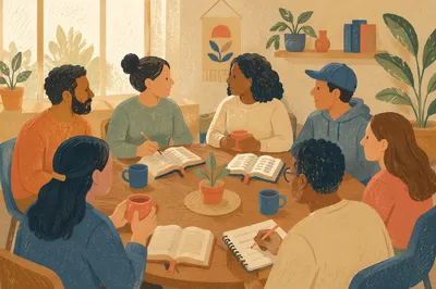 Multicultural Bible Study in Warm Fellowship
