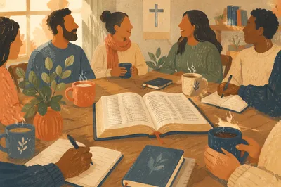 Multicultural Bible Study in Warm Fellowship