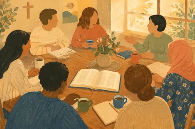 Multicultural Bible Study Around Open Scriptures