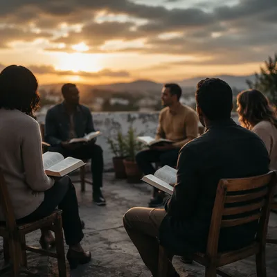 Multicultural Bible Study Fellowship at Sunset