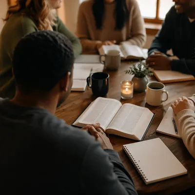 Multicultural Bible Study Fellowship Around Table