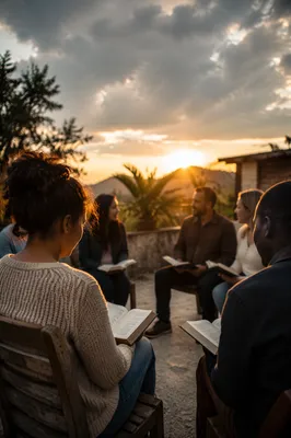 Multicultural Bible Study Fellowship at Sunset