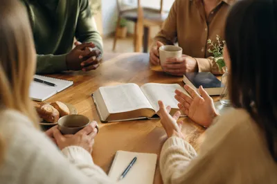 Multicultural Bible Study Fellowship After Sunday Service
