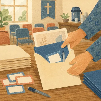 Church Welcome Packet for New Members