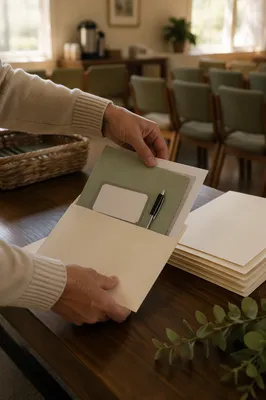 Church New Member Welcome Packet Preparation