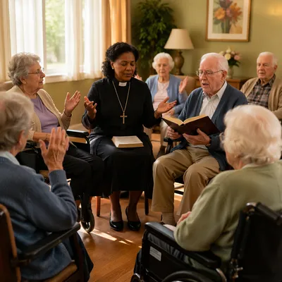 Tender Nursing Home Worship Gathering