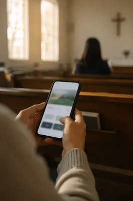 Church App Online Giving During Worship