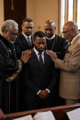 Ordination Prayer with Pastors and Elders