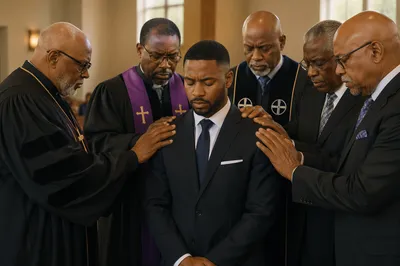Ordination Prayer with Clergy Laying Hands