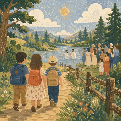 Sunny River Baptism Church Celebration