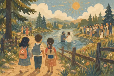 Sunny River Baptism Church Celebration
