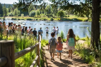 Sunny River Baptism Church Celebration