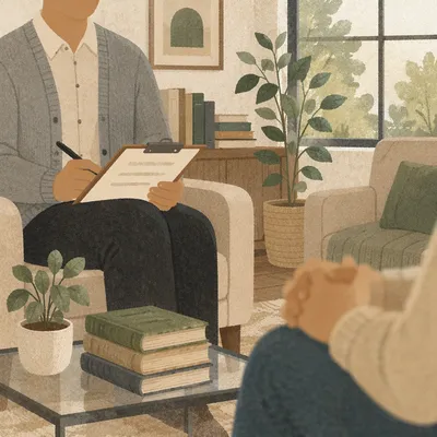 Private Pastoral Counseling in Church Office