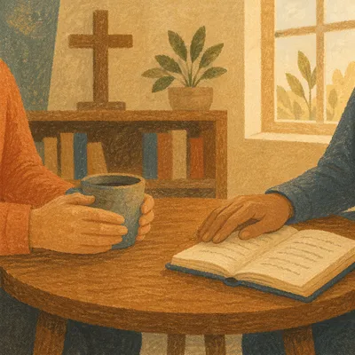 Pastoral Counseling in a Quiet Church Office