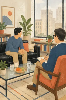 Pastoral Counseling in a Bright Church Office