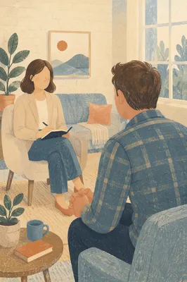Compassionate Pastoral Counseling in Church Office