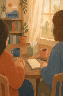 Pastoral Counseling in a Quiet Church Office