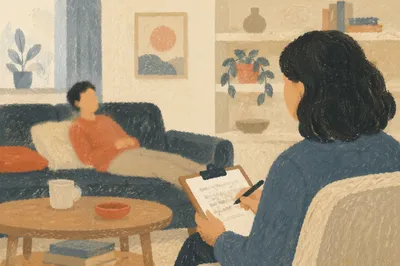 Pastoral Counseling in a Quiet Church Office