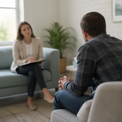 Pastoral Counseling in a Bright Church Office