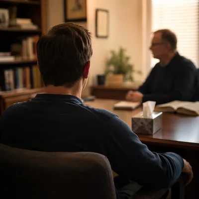 Private Pastoral Counseling in Church Office