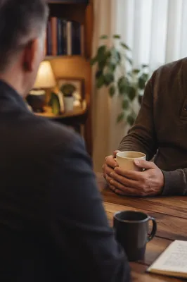 Compassionate Pastoral Counseling in Church Office