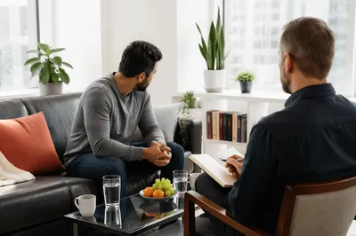 Pastoral Counseling in a Bright Church Office