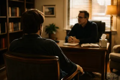 Private Pastoral Counseling in Church Office