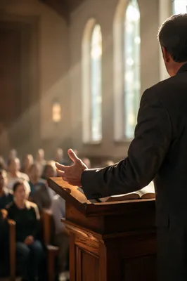 Pastor Preaching in Contemporary Chapel