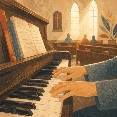 Gentle Piano Worship in Morning Light