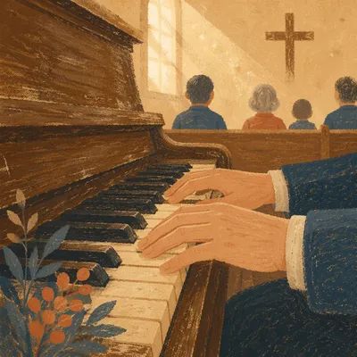Soft Morning Worship at Chapel Piano