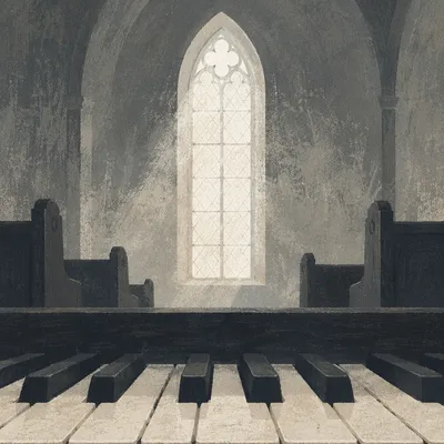 Quiet Piano Worship in Chapel Light