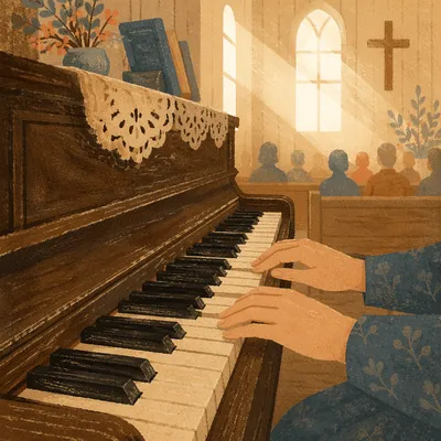 Soft Morning Worship at Chapel Piano