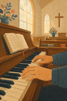 Soft Morning Worship at Chapel Piano