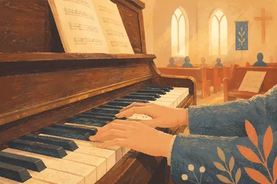 Gentle Piano Worship in Morning Light