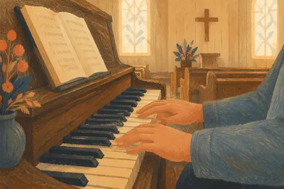 Soft Morning Worship at Chapel Piano